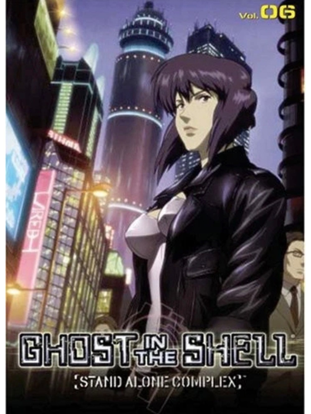 Ghost in the Shell Stand Alone Complex Vol 06 Anime DVD Sci-Fi Cyberpunk Sectn 9